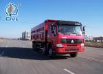 High Loading Capacity New Sinotruk Howo Dump Truck 371 HP 12 Wheels 50 Ton LHD