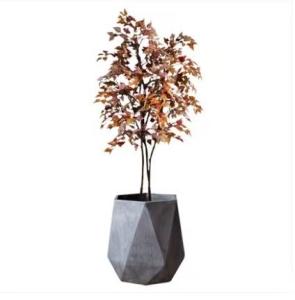 Quality 200cm Artificial Potted Floor Plants Simulated Fake Plant Colored Birch Tree Interior Decoration wholesale