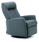 Fabric Cover Tall Back Single Recliner Chair