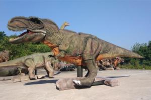 Quality Interactive Electric Realistic Dinosaur Model For Theme Park / Shopping Mall wholesale