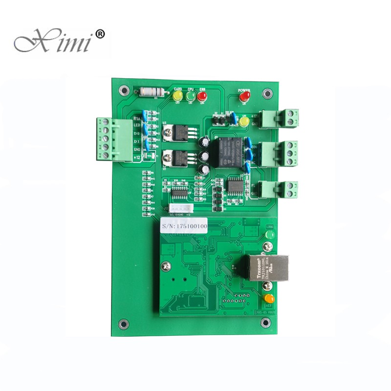 TCP/IP 40 Floors Biometric Fingerprint And RFID card Elevator Access Control Board DT40 Lift Controller System