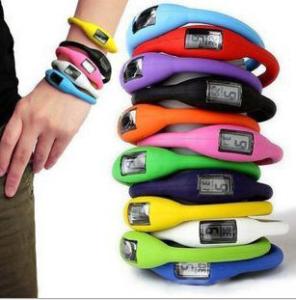 Quality Cheap Kids Children Digital Watch Sport Silicone Rubber Ion Bracelet Watch 10g wholesale
