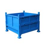 Waste Treatment Metal Stackable Storage Cage Steel Collapsible Wire Mesh