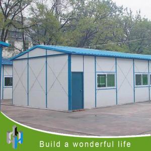 Quality 2016 hot sale single storey prefabricated camp house wholesale
