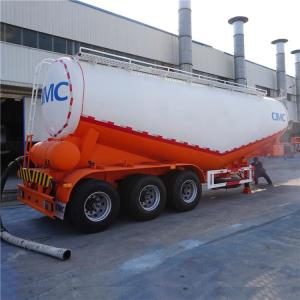 Quality Low Density CIMC Enclosed 115m3 Bulk Cement Tanker Trailer wholesale