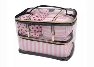 Quality Moistureproof Cosmetics Camping Storage Bag Waterproof Transparent PVC PU wholesale