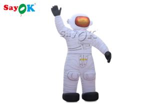 Quality Oxford Cloth 10m Inflatable Astronaut Cartoon Characters With Air Blower wholesale