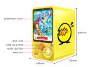 80W Eggshell Capsule Toy Machine , Amusement Gashapon Kids Arcade Machine