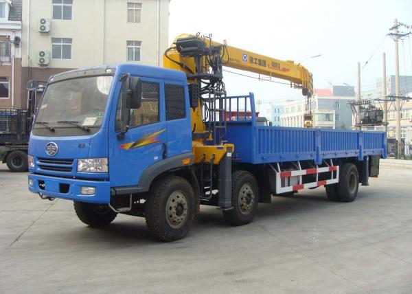 Move Effective 8 Ton Telescoping Boom Crane, Hydraulic Truck Mounted Crane for