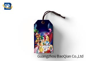 Quality Eco - Friendly Custom Printed Hang Tags Toy Hangtag Hard Plastic Material 3D Image wholesale
