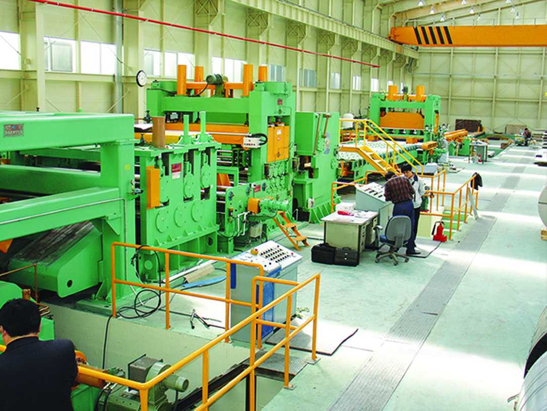 Steel Sheet Machine Coil Level with High Productivity and Coil Straightening Machine
