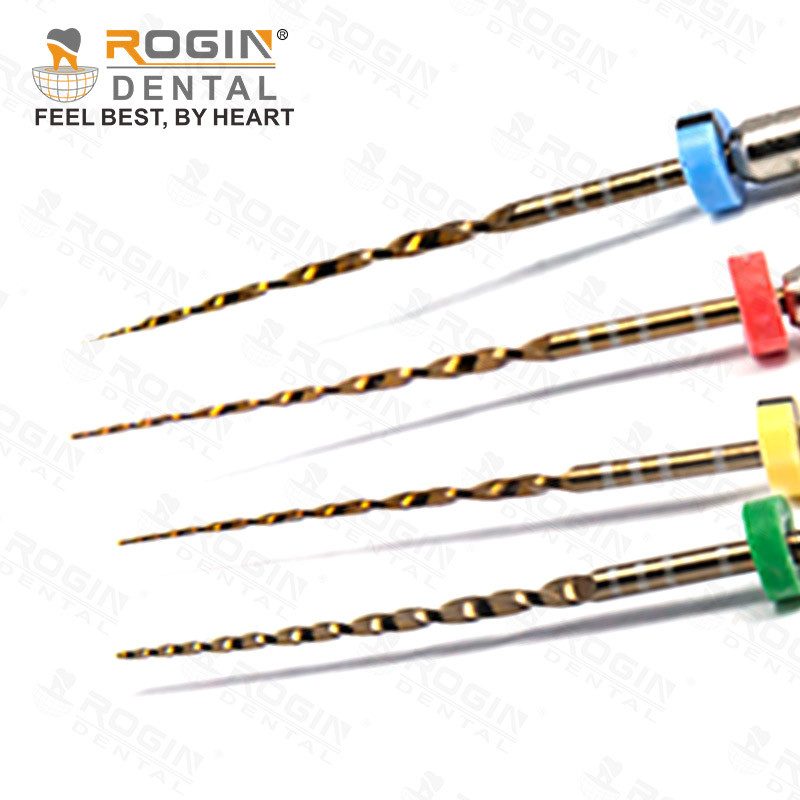 Unique Flexibility 21mm Red Niti High Effective Super Flexi Files For Curved Root Canals