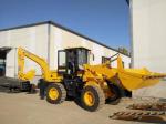 Multi Functional 0.7m3 55KW 4x4 Backhoe Loader