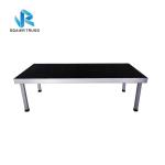18mm Black Plywood Wedding Party Stage , Strong Square Legs Portable Outdoor