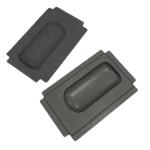 SGS Colored Paper Trays , Sugarcane Fiber Packaging Wet Pressed