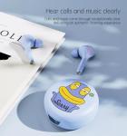 Sports Waterproof Kids Earphones Touch Control Wireless Bluetooth Headphones