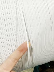 Quality 5MM Metal Nose Bridge Strip Double Core Nose Wire PP Adjustable White wholesale