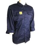 Navy Blue Unisex Supervisor Manger 220g ESD Smock