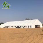 SGS Certification Curved Event Tent Sports Fields Clearspan PVC Marquee