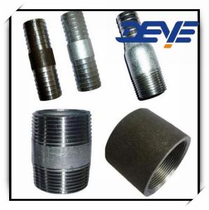 Quality CARBON STEEL BLACK NIPPLE WELDED SCH40 NPT THREAD wholesale