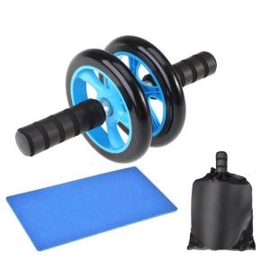 Quality Multifunctional NBR Dual Wheel Ab Roller Detachable Abdominal Trainer Roller wholesale