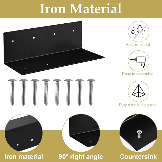 American Style Raised Garden Bed Corner Brackets Ideal for Flower or Vegetable Gardens