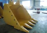 Large Capacity 3.1 CBM Excavator Rock Bucket For Hydraulic Digger Demolition
