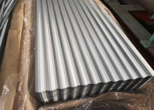 Quality GL 0.5mm 800mm Galvalume Corrugated Sheet Regular Spangle wholesale