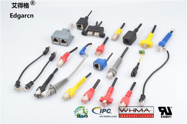 Oem Electronic Wiring Harness , Standard Size Power Control Cable 1 Year