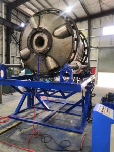 Quality Aluminum Rotational Rock And Roll Rotomoulding Machine OEM ODM wholesale
