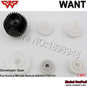 Quality Developer gear BH600 bh601 bh750 bh751 For Konica Minolta Bizhub 600 601 750 751 develop gear developing gear wholesale