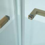 Modern Design 3/8 Inch Tempered Glass Double Sliding Doors for Commercial