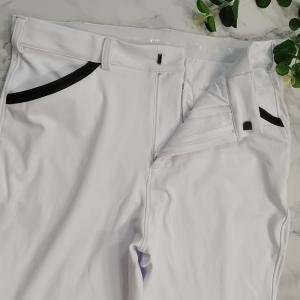 Quality Zipper White Man'S Competition Horse Riding Reeches With Pockets wholesale