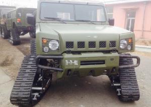 Quality Jeep / Truck Rubber Track System Small Size With 400mm Width Crawler wholesale