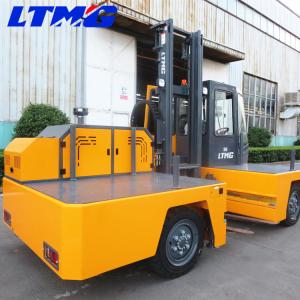 Quality 4800mm Lifting Height 3 ton diesel Side Loading Forklift , special forklift wholesale