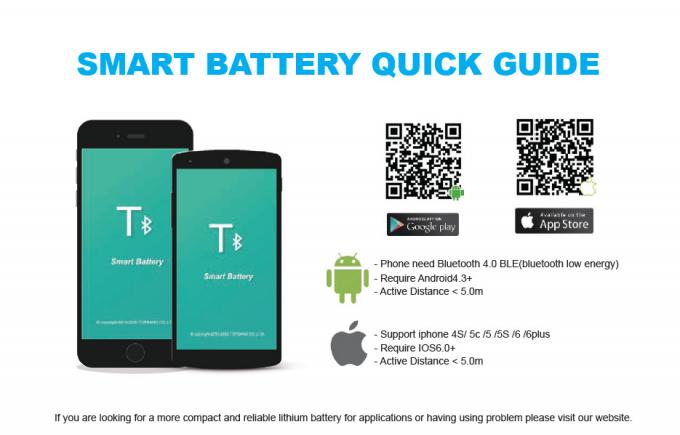 Rechargeable 12V200Ah Bluetooth Lithium Battery High Security for RV and Car Usage Lifepo4 Material 1