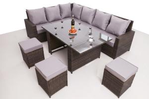 Quality KD rattan sofa set wholesale