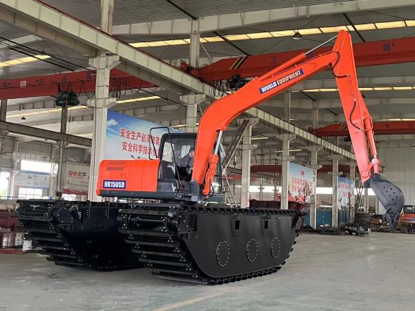 China Top Brand Not Used Amphibious Excavator HK150SD With 0.25 M³ River