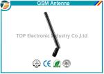 Wireless Rubber Flexible GSM GPRS Antenna 2 dBi Gain 900MHz / 1800MHz