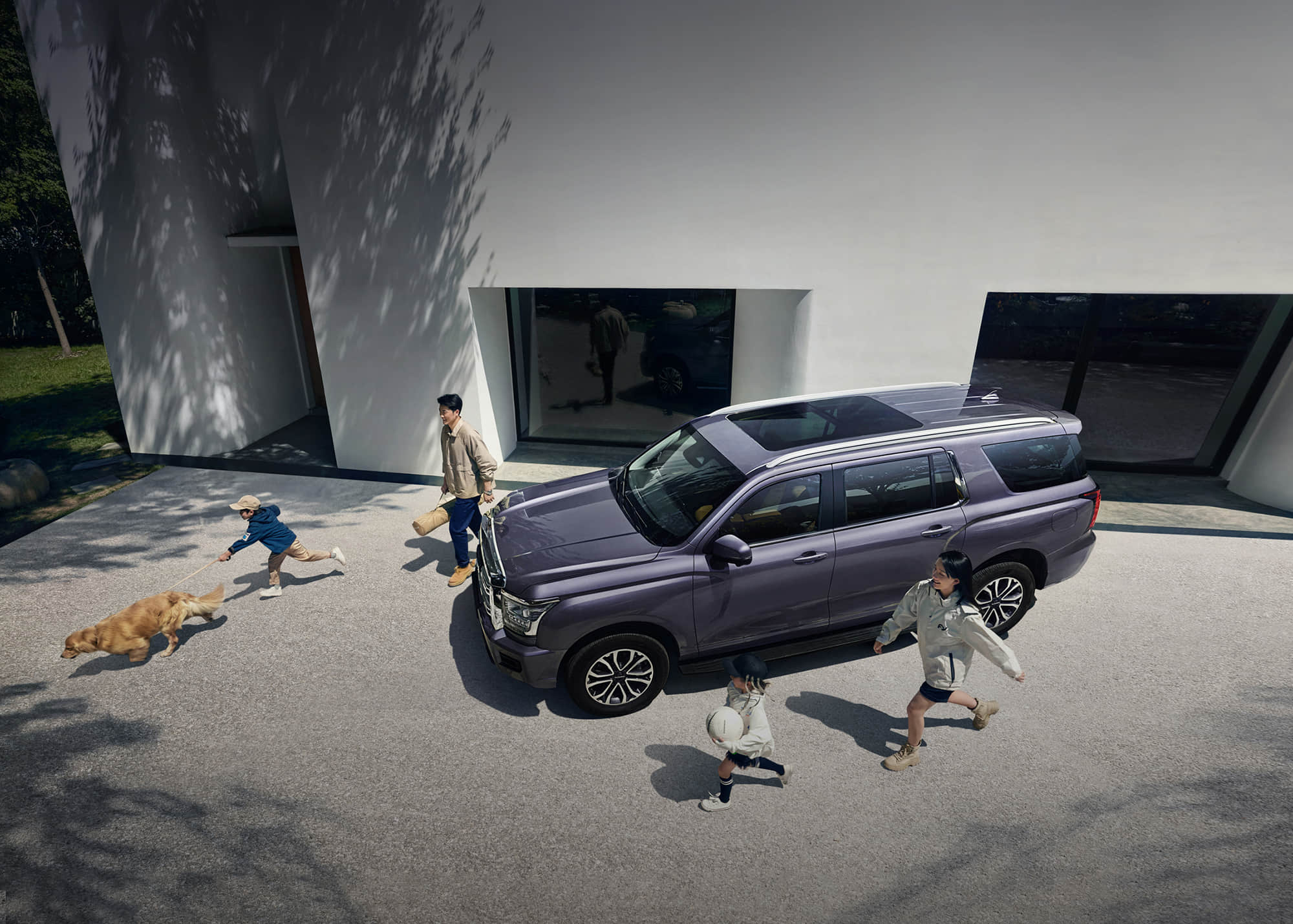 H5 SUV 2.0T Rear Suspension Torsion Beam Non-Independent Suspension SUV by Great Wall