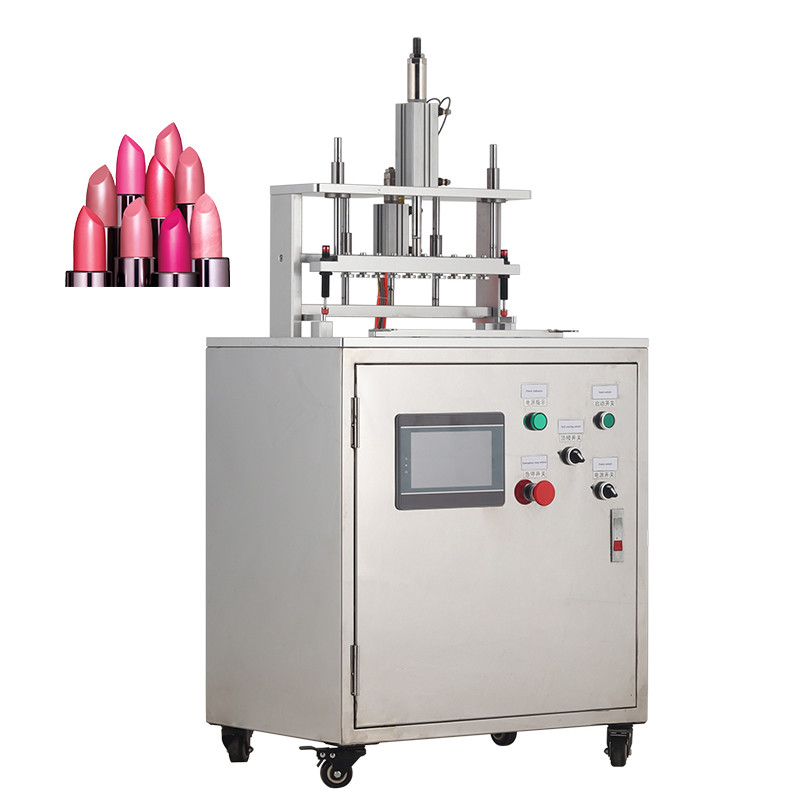 SUS304 Lip Gloss Lipstick Demoulding Machine Semi Automatic Lipstick Silicone Demould Machine