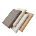 25mm / 50mm Fabric Acoustic Panel Polyester Fiber Fabric Wrapped Sound Panels