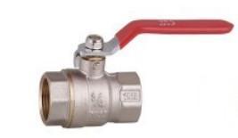 Quality 16 Bar Pressure Brass Ball Valve Thread Type with S / S Handle Material wholesale