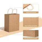 Custom Takeaway Food Packaging Kraft Paper Bag for Fast Food Take Away POTATO