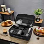 Stainless Steel Electric Pour Drip Coffee Maker Set with Custom Logo and Luxury