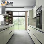 Modern EUROPEAN Style Italian Lacquer Kitchen Cabinet with Wooden Doors and