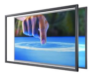 Quality 40 Points infrared 43 Inch Touch Screen Overlay For Teaching wholesale