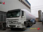 LPG Truck Semi Trailers 42m3 3 Axle Propane Tank Trailer