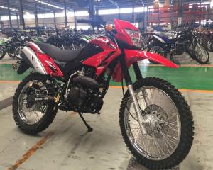 Quality 250cc Wind Cooling 1370mm Wheelbase Dirt Bike Motorcycle wholesale