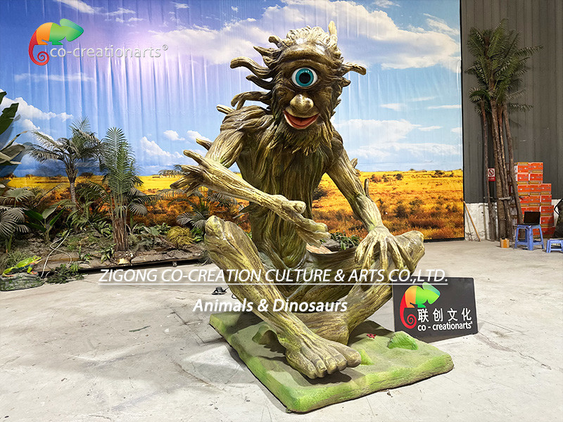 Customized Simulation Tree Man Talking Machine For Theme Park Decoration
